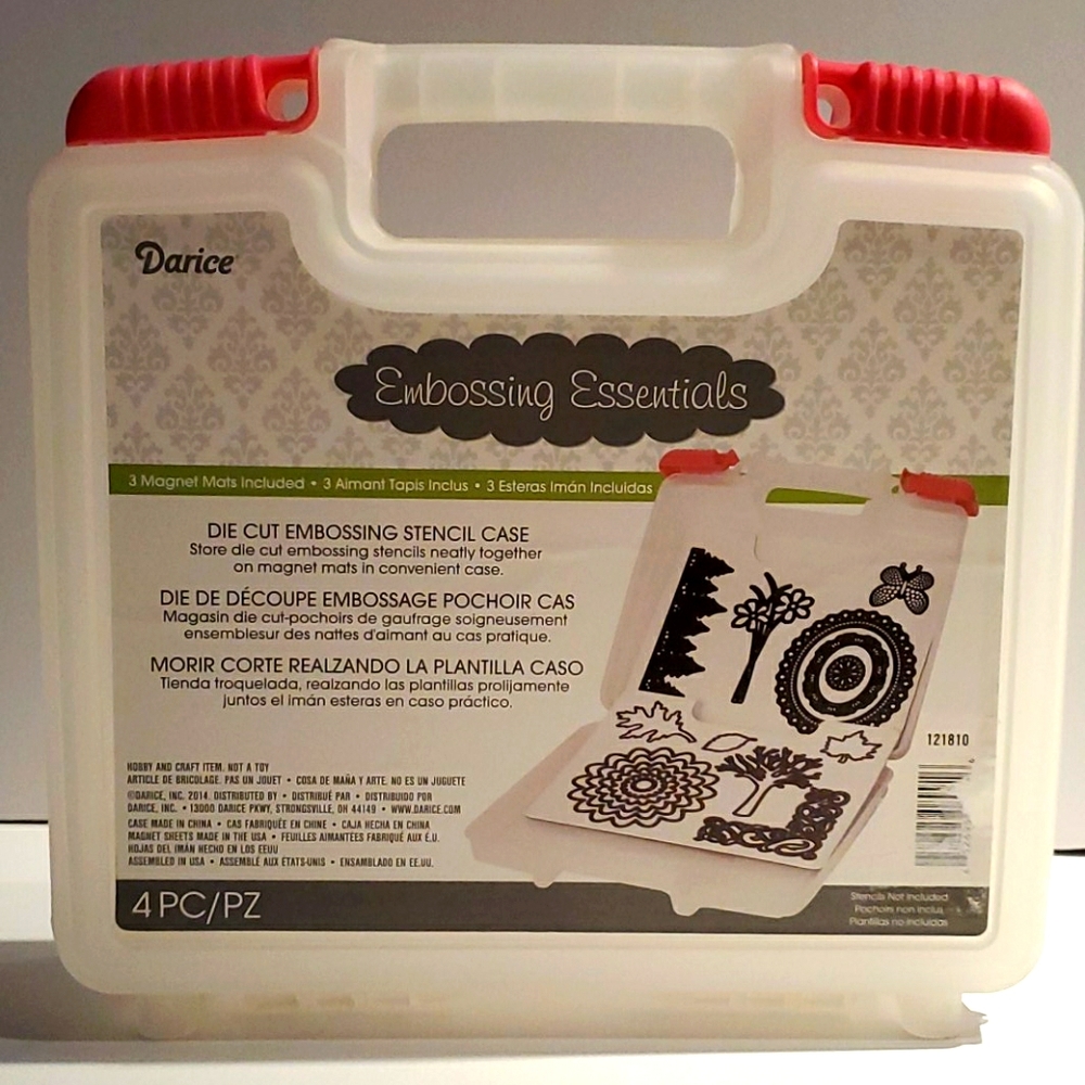 Darice Embossing Stencil Case